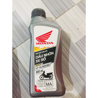 Nhớt xe máy, xe số Honda 10w30 800ml ( 0.8L )