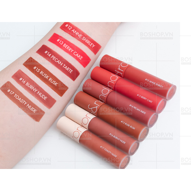 Son Kem Lì Hàn Quốc Romand Zero Velvet Tint 5.5g