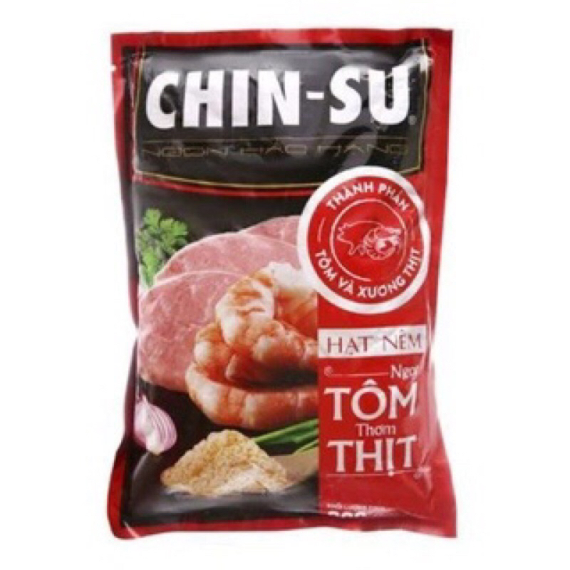 Hạt nêm ngọt tôm thơm thịt Chinsu gói 900g tặng  thêm 25%giá không đổi  so với gói  900g