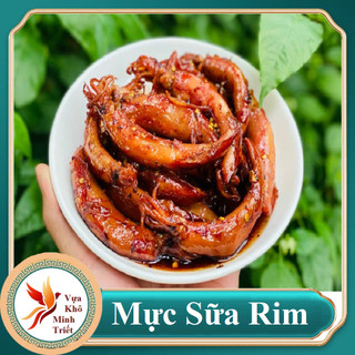 Mực sữa rim thơm ngon dùng liền-mực rim muối loại 1-vựa khô minh triết