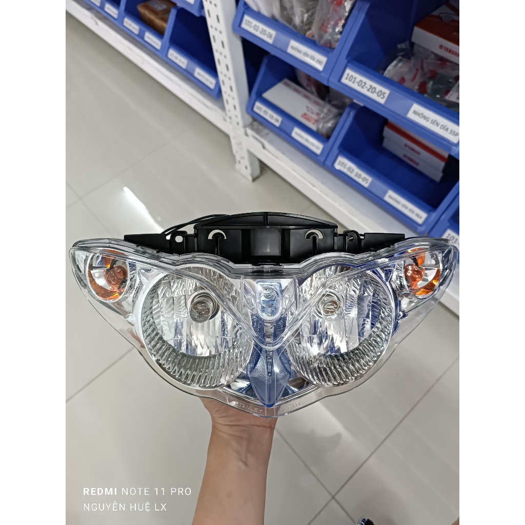 CỤM ĐÈN PHA JUPITER CÚ MÈO, JUPITER MẮT CÚ, CHÓA ĐÈN PHA JUPITER CÚ MÈO, HÀNG CHÍNH HÃNG YAMAHA VN