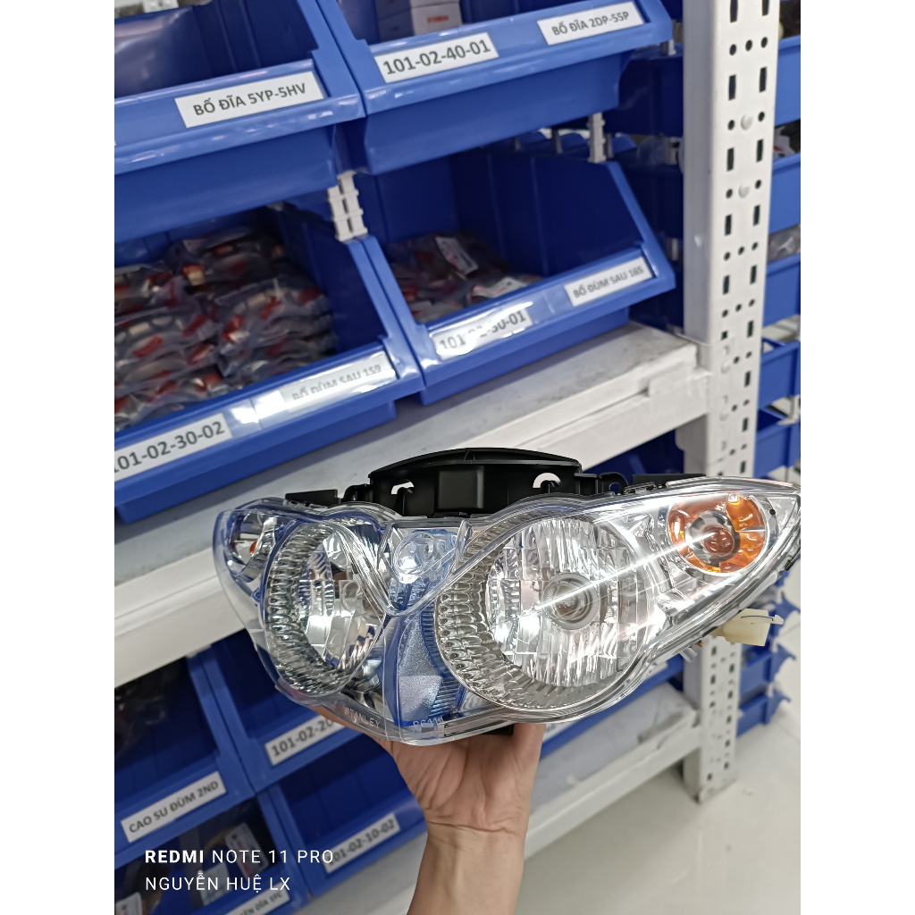 CỤM ĐÈN PHA JUPITER CÚ MÈO, JUPITER MẮT CÚ, CHÓA ĐÈN PHA JUPITER CÚ MÈO, HÀNG CHÍNH HÃNG YAMAHA VN