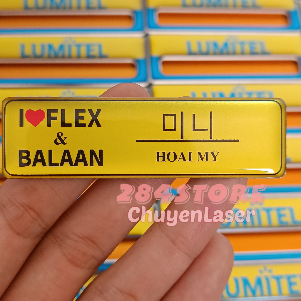 Bảng tên nhân viên - lên file và in theo yêu cầu