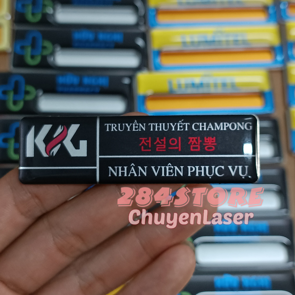 Bảng tên nhân viên - lên file và in theo yêu cầu