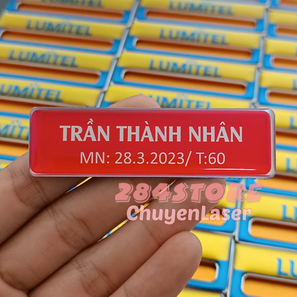Bảng tên nhân viên - lên file và in theo yêu cầu