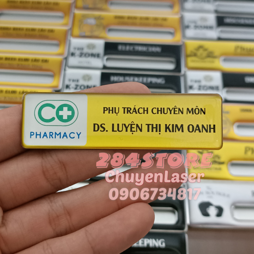 Bảng tên nhân viên - lên file và in theo yêu cầu