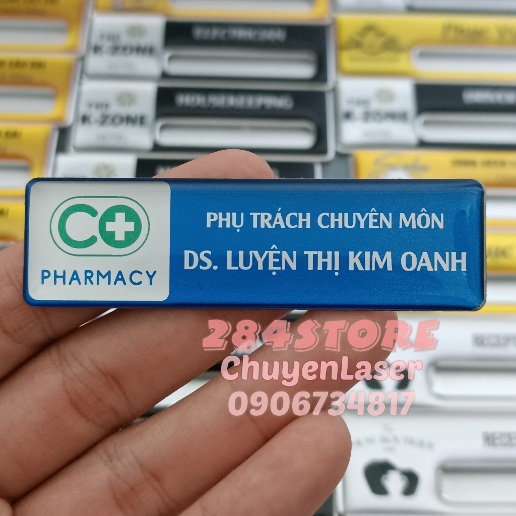 Bảng tên nhân viên - lên file và in theo yêu cầu