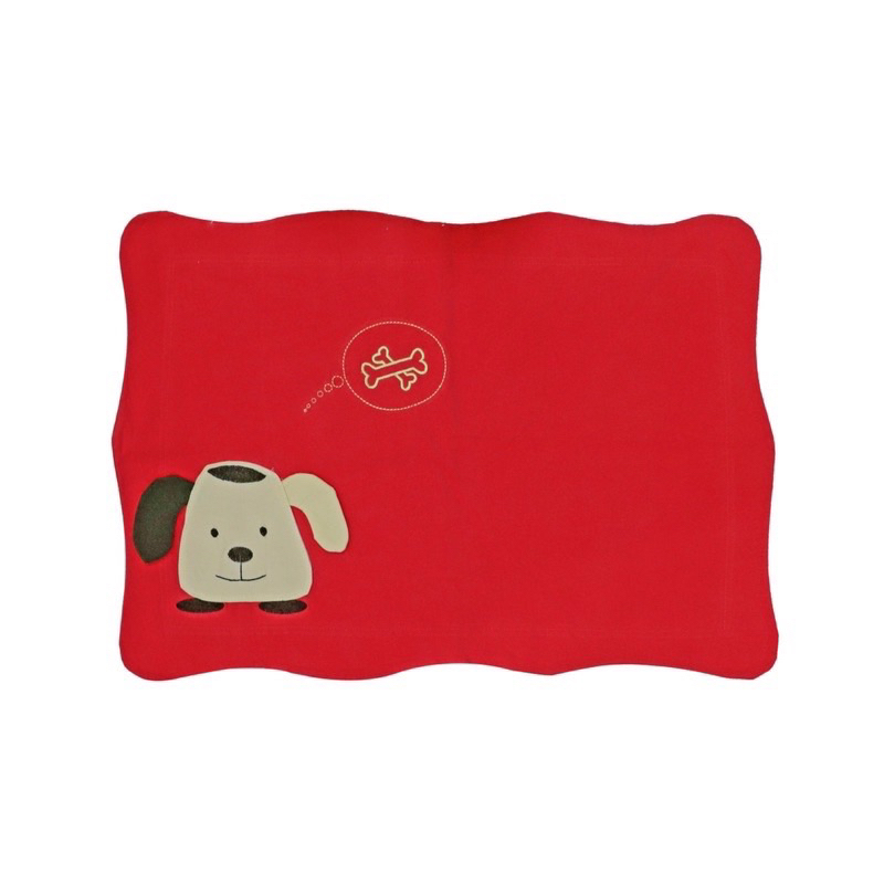 Áo gối nằm Hometex cho bé 30x50 thêu đắp thú, vỏ áo gối trẻ em