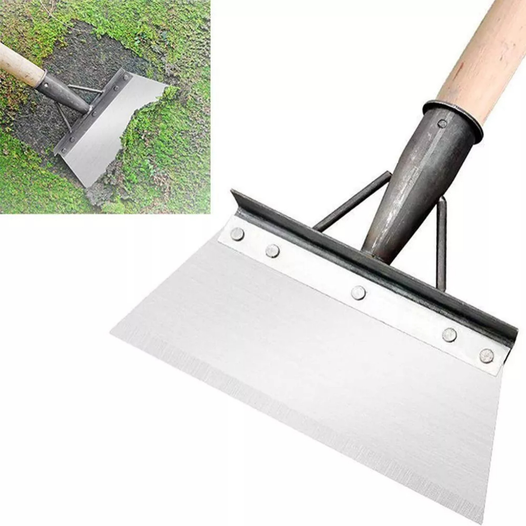 Xẻng Làm Vườn Đa Năng Bằng Thép Mangan Dọn Dẹp Nhà Cửa Sân Vườn, Dọn Phân Dọn Tuyết