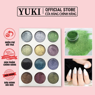 Set nhũ cầu vồng làm nail - Nhũ cầu vồng phụ kiện chuyên dụng nail