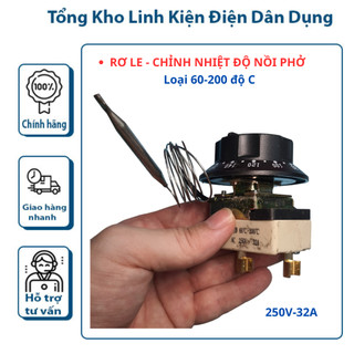 Rơ le - Chỉnh nhiệt độ nồi phở