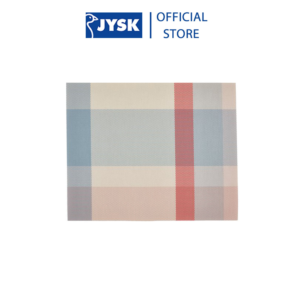 Tấm lót đĩa | JYSK Vallmo | polyester | nhiều màu | R33xD42cm