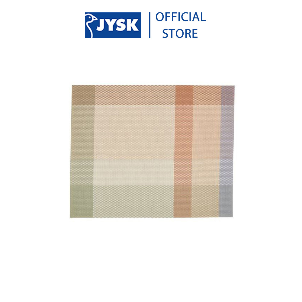 Tấm lót đĩa | JYSK Vallmo | polyester | nhiều màu | R33xD42cm