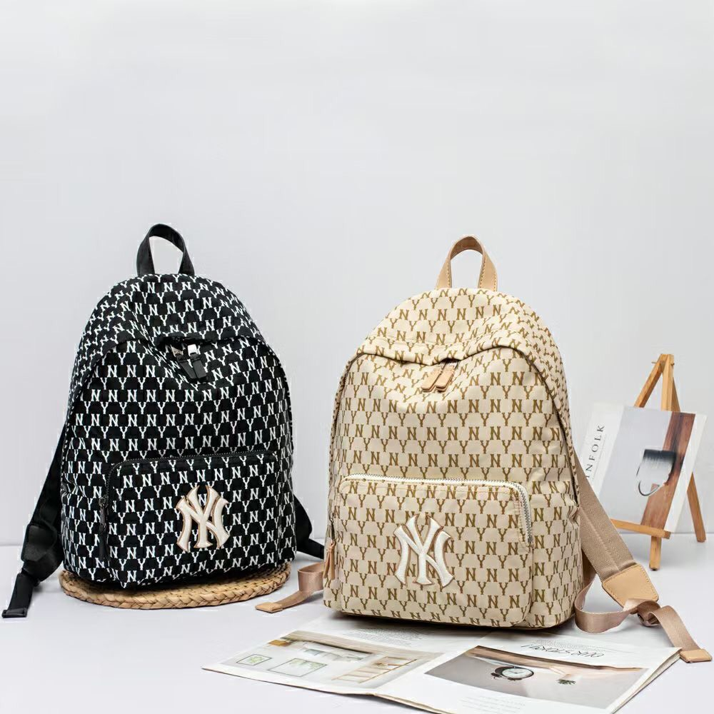 Balo MLB Monogram Xuất Dư 2023 Size To Bản Đẹp Nhất