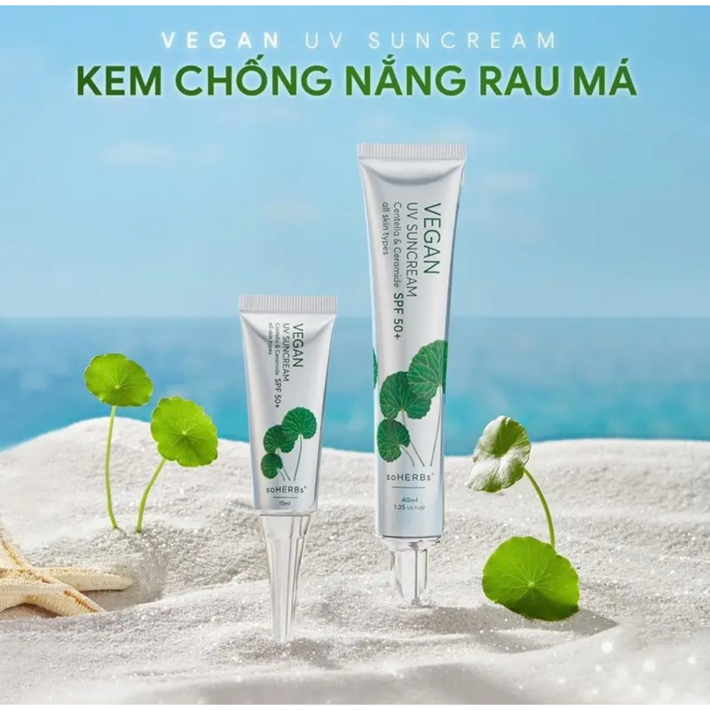Kem Chống Nắng UV SUNCREAM VEGAN SPF 50+