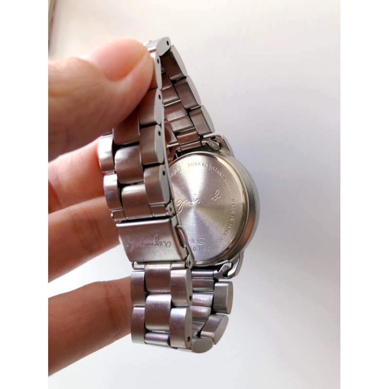 Đồng hồ nữ xinh máy pin 2hand vintage - Agnis h - 6 kim - Size 32mm