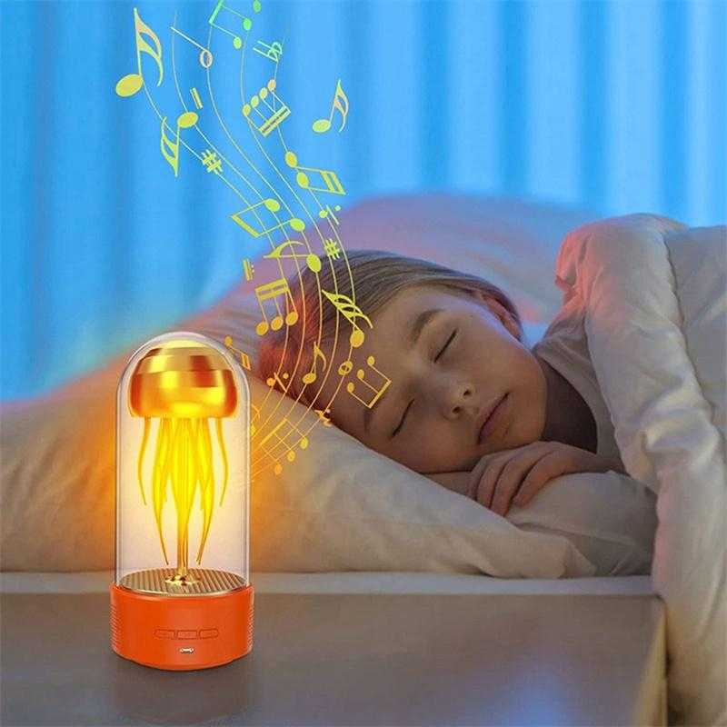 Loa Bluetooth Kiêm Đèn Con Sứa BHSG-01