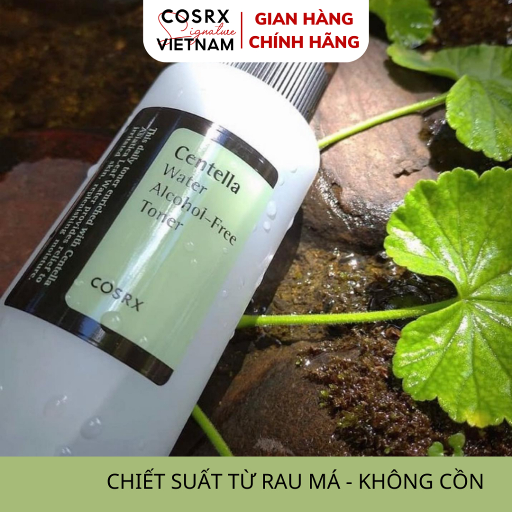 Nước Hoa Hồng Rau Má Cosrx Centella Water Alcohol Free Toner