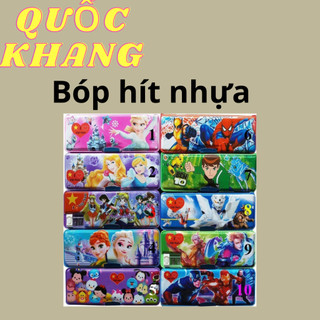 Hộp đựng bút nhựa hít 2 mặt