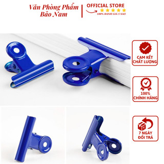 Văn Phòng Phẩm Bảo Nam_ Kẹp Tài Liệu Nhựa Vỉ (6 Chiếc 1 Vỉ) Màu 38mm Guangbo Cao Cấp Fizz WPJ5208