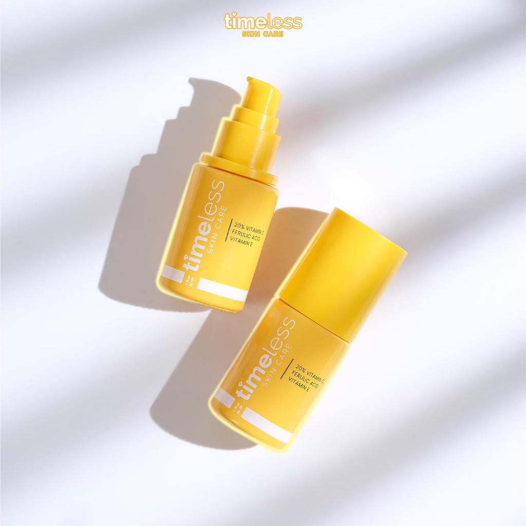 [Chai Thủy Tinh] Tinh Chất Dưỡng Sáng Da Timeless 20% Vitamin C + E + Ferulic Acid Serum Timeless Vitamin C CEF