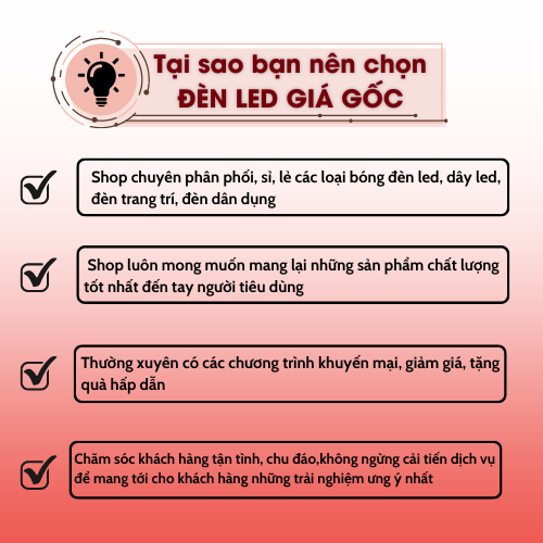 Bóng Led Búp Tròn 3W, 5W, 7W, 9W, Đèn Led Trang Trí Ngoài Trời Chống Nước