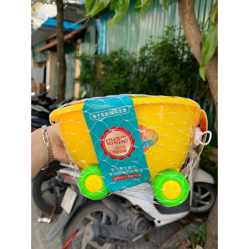 ĐỒ CHƠI XE CẮT HOA QUẢ 11 CHI TIẾT