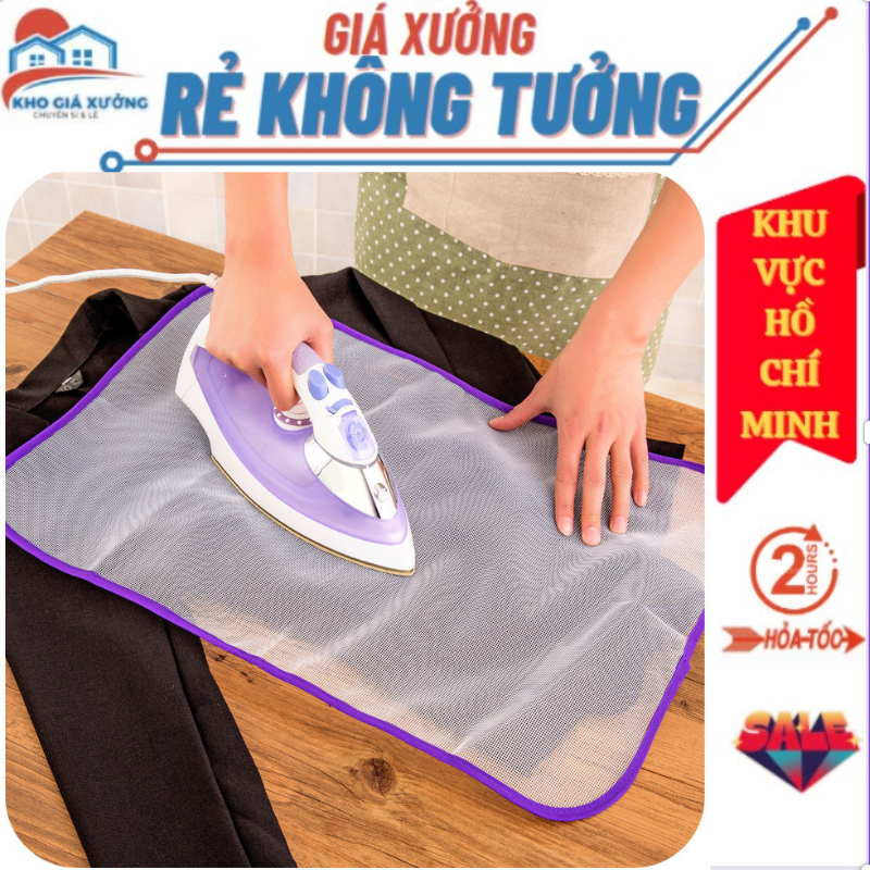 Miếng Lót Ủi Quần Áo Cách Nhiệt Size To 40x60 Cm Chống Bóng Cháy , Ủi Đồ Phẳng Phiu Và Nhanh Chóng