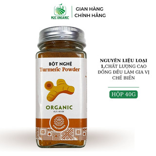Bột nghệ hữu cơ Vinasamex 40g tự nhiên ,màu đẹp dùng làm bánh,gia vị nấu ăn