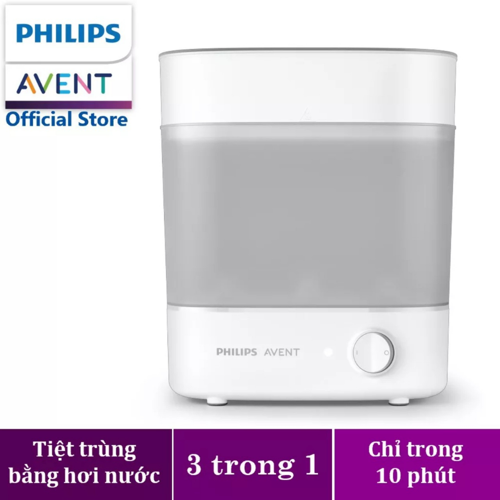 MÁY TIỆT TRÙNG & SẤY KHÔ BÌNH SỮA PHILIPS AVENT SCF293/00, SCF291/00