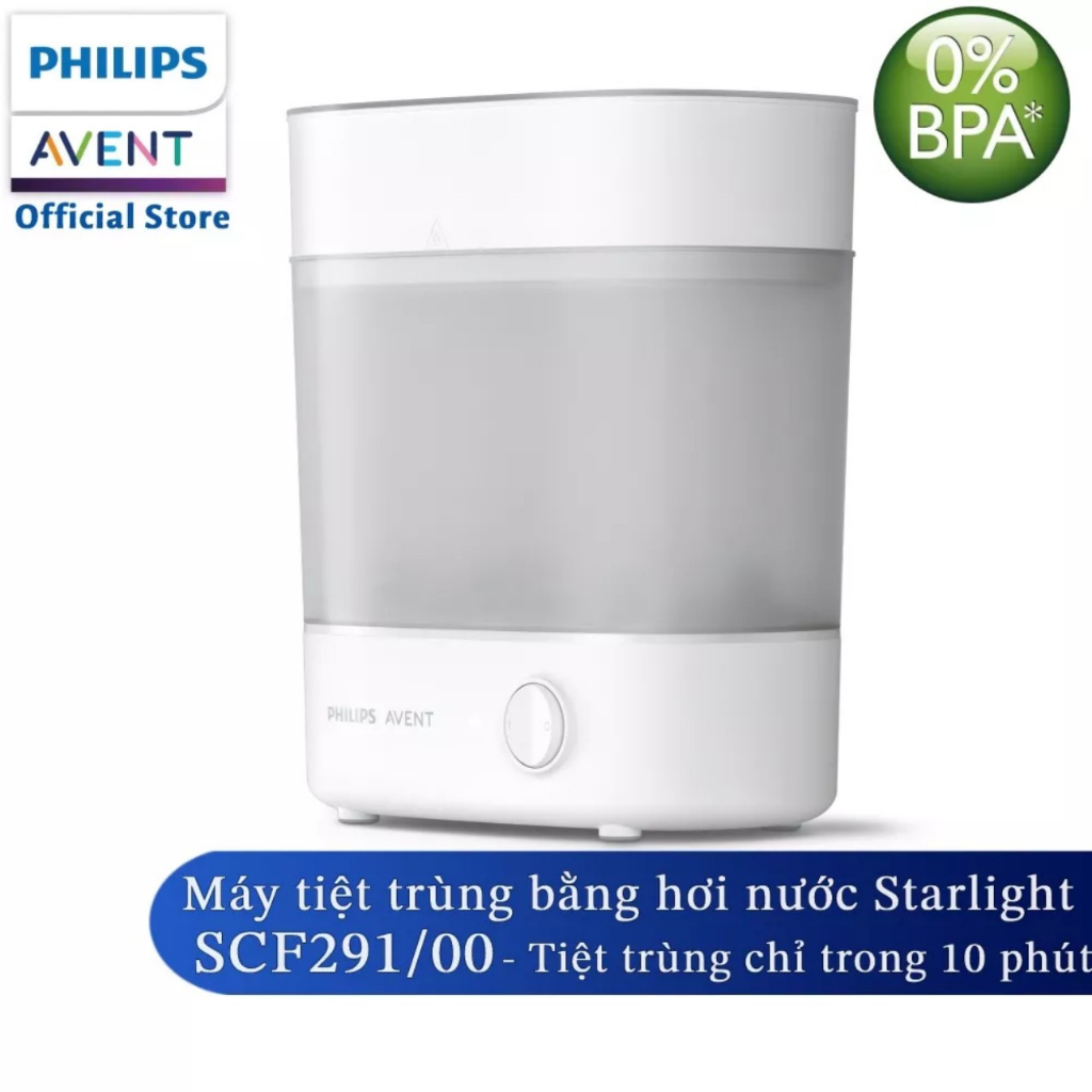 MÁY TIỆT TRÙNG & SẤY KHÔ BÌNH SỮA PHILIPS AVENT SCF293/00, SCF291/00