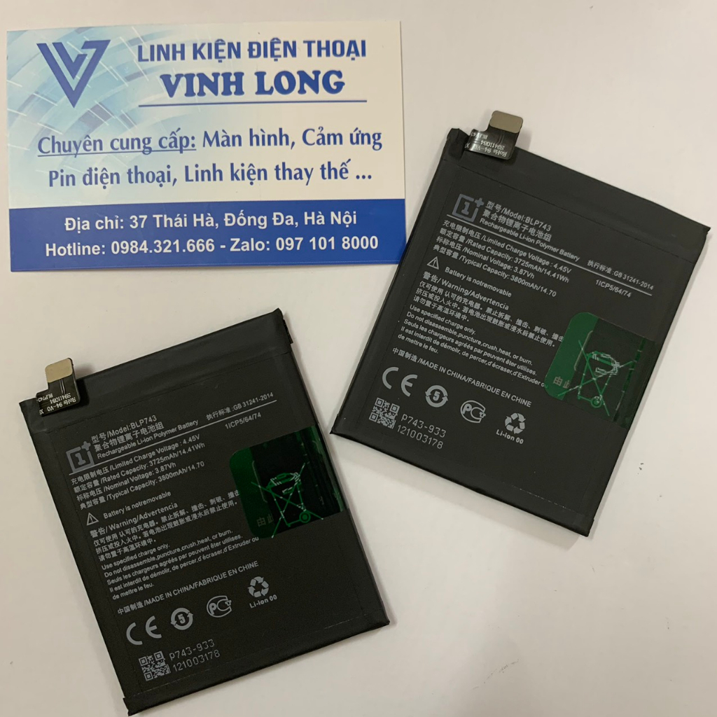 Pin One Plus BLP743 / Oneplus 7T 3800mAh