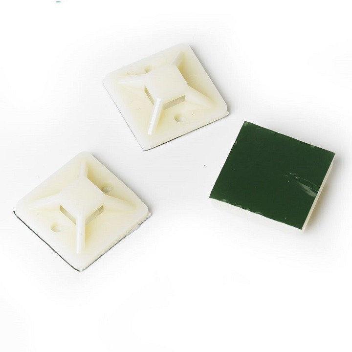 Đế Dán Dây Rút Cố Định Dây Điện, miếng dán giữ dây điện, gối đỡ lạt nhựa  TBD197