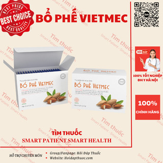 Bổ phế vietmec bổ phế giảm ho tăng cường sức khỏe đường hỗ hấp