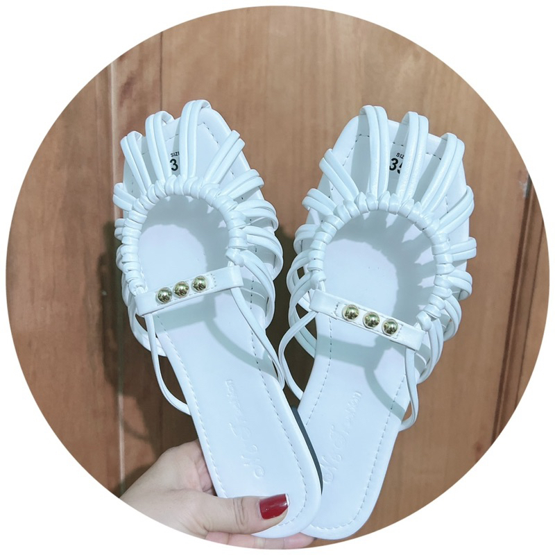Dép bệt rọ dây,mũi vuông dễ thương Bigsize 35-43