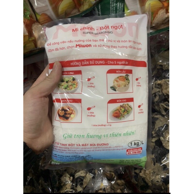 Mì chính Miwon loại 454-1kg