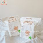 Khăn giấy khô đa năng Mochee 160 tờ, khăn vải khô cho bé sợi bông tự nhiên - Monnie Kids