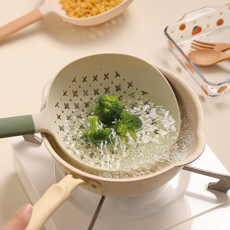 Vá Vớt Mì Phở Bún Miến - Muôi Vớt Đồ Ăn Dạng Lưới Cỡ Lớn 30cm