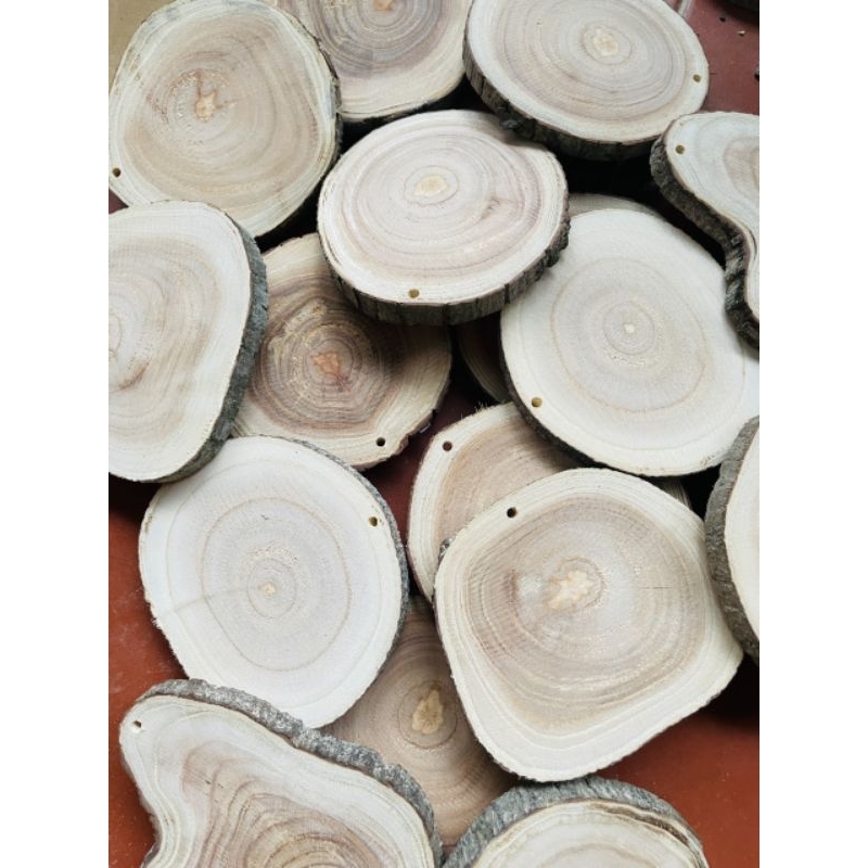 Lát gỗ 3cm -10cm dùng trang trí decor phòng