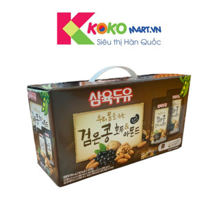 Sữa hạt đậu đen, óc chó, hạnh nhân Samyook