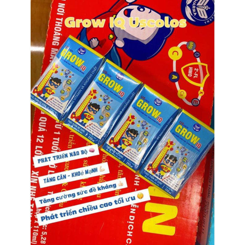 Sữa Uscolos Gain và grow giúp bé tăng cân và phát triển chiều cao tối ưu