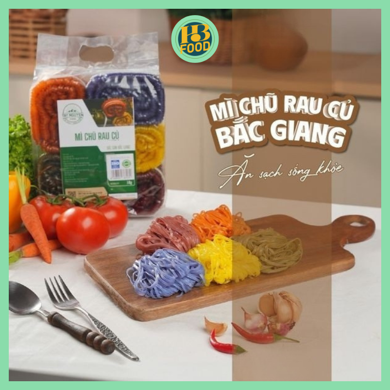 Mỳ chũ rau củ 8 vị Tây Nguyên Food eatclean healthy