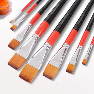 Cọ Vẽ Đầu Dẹt Cọ Đầu Vuông Keep Smiling (Cọ Flat)