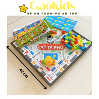  Cờ Tỷ Phú Sato size 42x42cm - Bàn Nhựa Cao Cấp Kiêm Hộp Đựng  Made in Việt Nam  