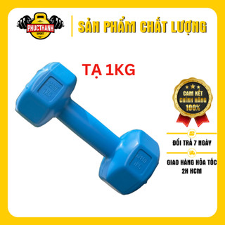 Tạ tay nhựa bát giác Reefit 1kg có ruột (PHUCTHANHSPORT)