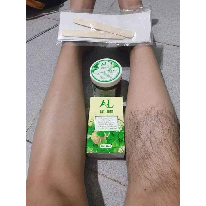 Wax lông an lành wax lông tay chân nách an toàn hiệu quả 100% thiên nhiên 350g