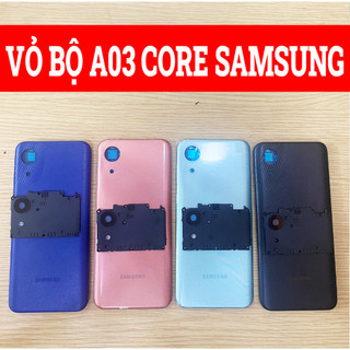 Vỏ bộ samsung A03 Core  ,kèm khay sim ,kính camera,phím sườn