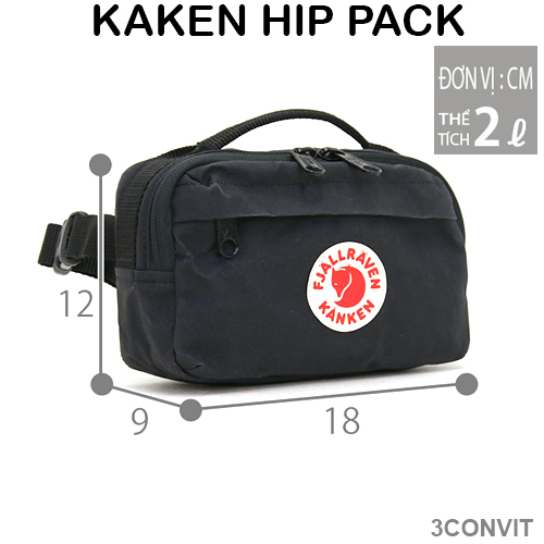 Túi unisex Kaken Hip Pack