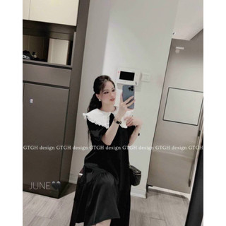 Váy bầu đuôi cá cổ bèo V67