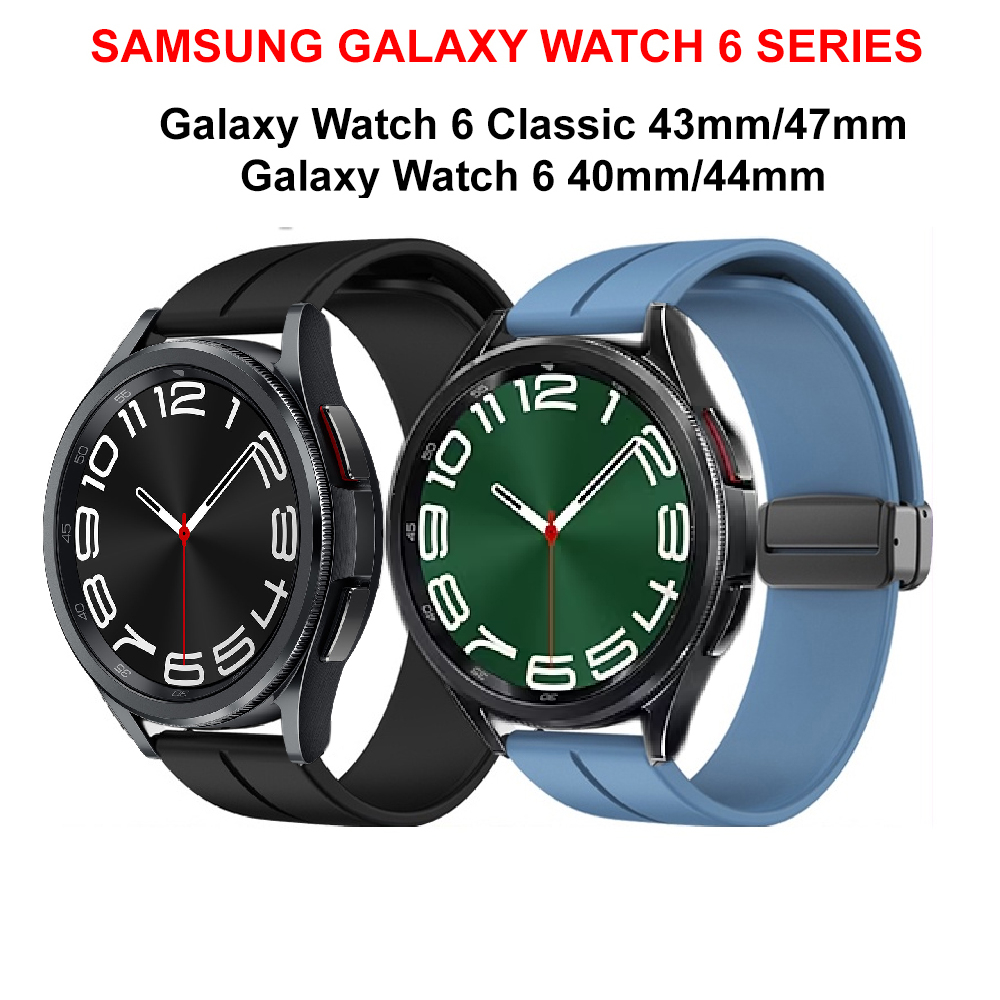 Dây đeo silicon nam châm thời trang Galaxy Watch 6,Galaxy Watch 5,Galaxy Watch 4